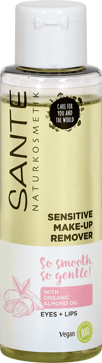 SANTE NATURKOSMETIK Augen Make-up Entferner Sensitive, 110 ml