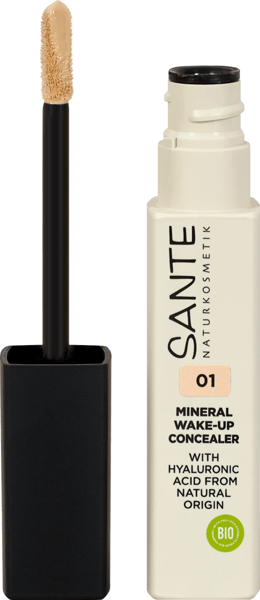SANTE NATURKOSMETIK Concealer Mineral Wake Up 01 Neutral Ivory, 8 ml