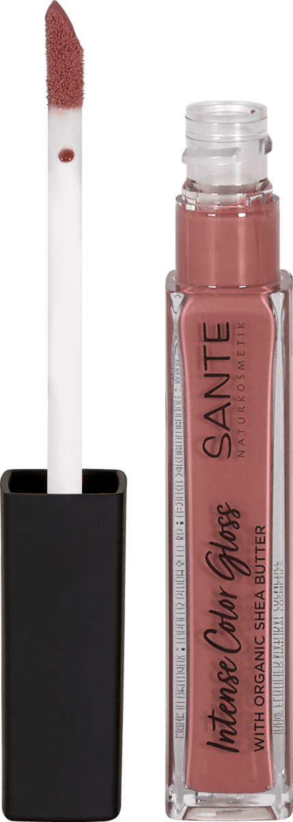 SANTE NATURKOSMETIK Lipgloss Intense Color 02 Soothing Terra, 5,3 ml | Lippenstifte