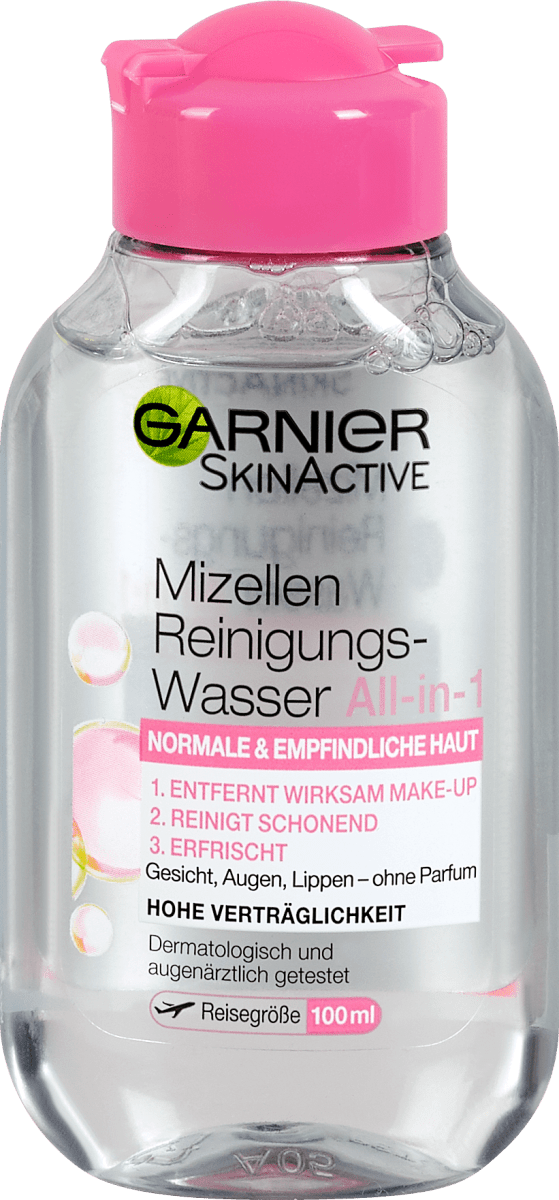 Garnier Skin Active Mini Mizellen Reinigungswasser, 100 ml