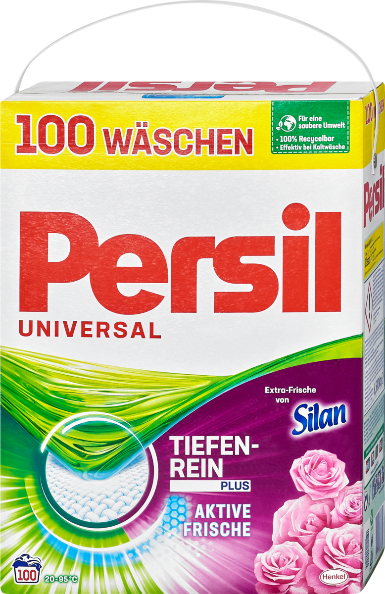 Ariel Waschmittel Pulver Waschpulver Universal 100 WL 6 Kg XXL Megapack ...
