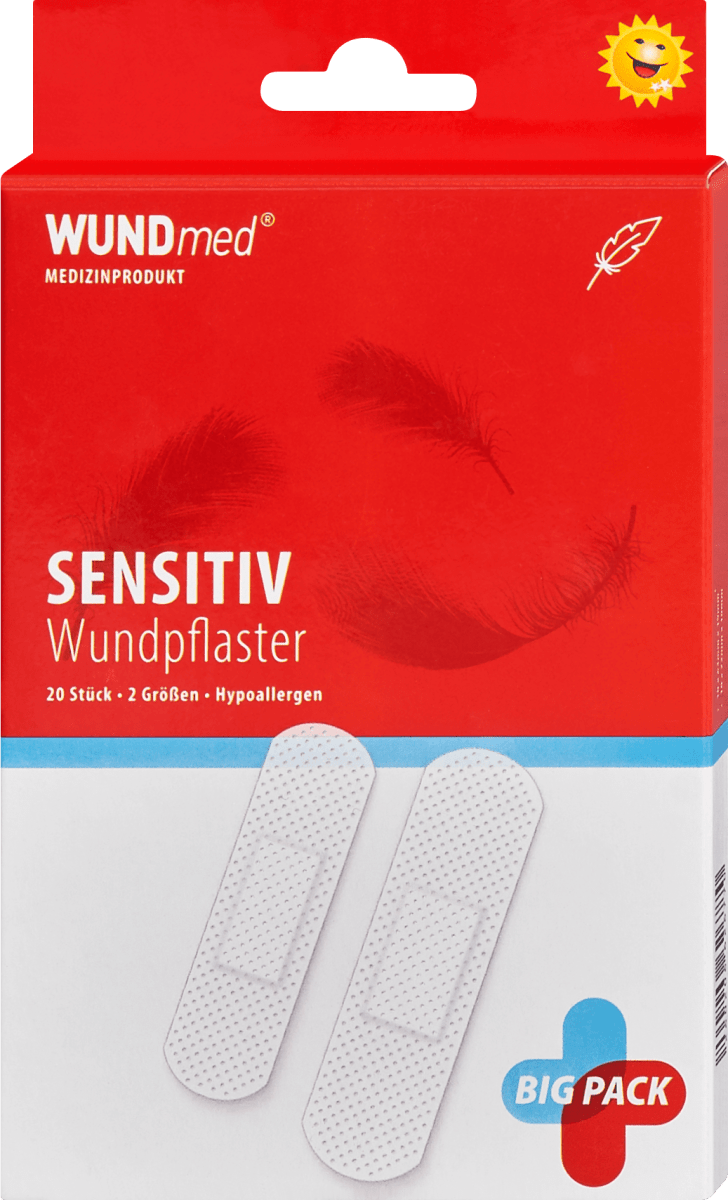 WUNDmed Sensitiv Wundpflaster, 20 St