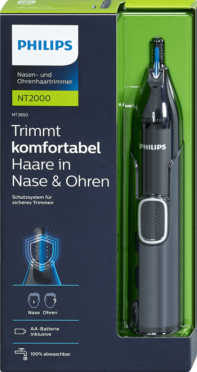NT2000, 1 Ohrenhaartrimmer Nasen- St und Philips
