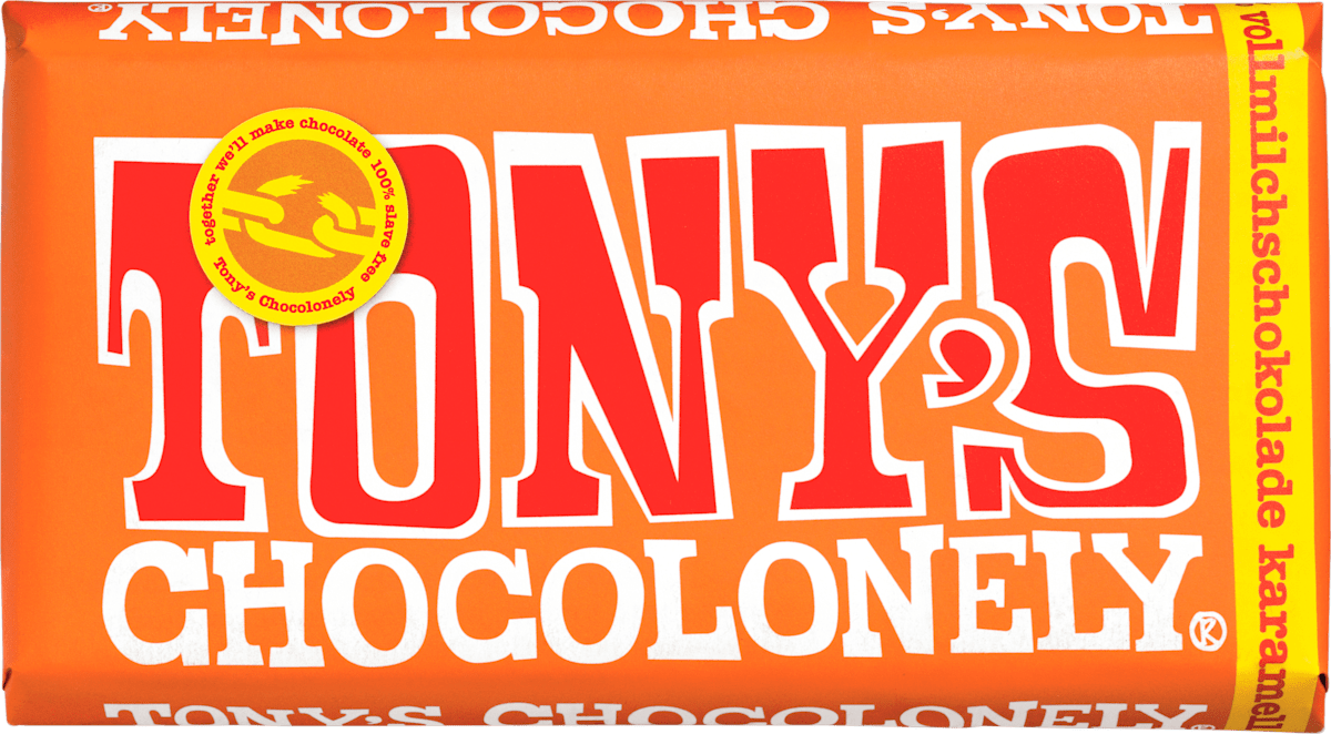 TONY'S CHOCOLONELY Schokolade Vollmilch Karamell Meersalz, 180 g dm ...