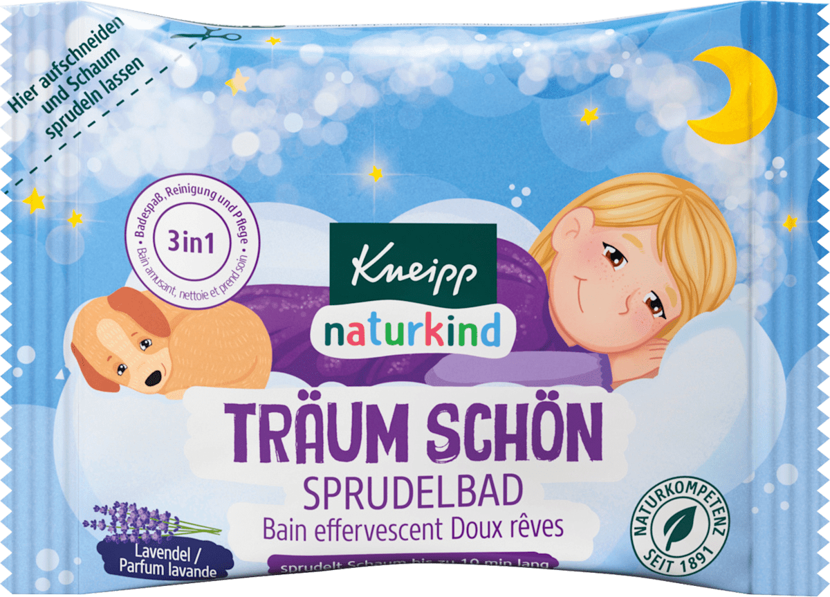 Kneipp Naturkind Kinder Badezusatz Tr um Sch n Sprudelbad 80 g