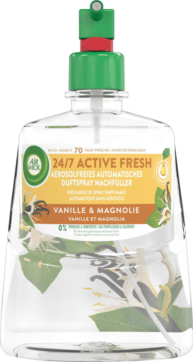 24/7 Active Fresh Duftspray Nachfüller Vanille, 228 ml