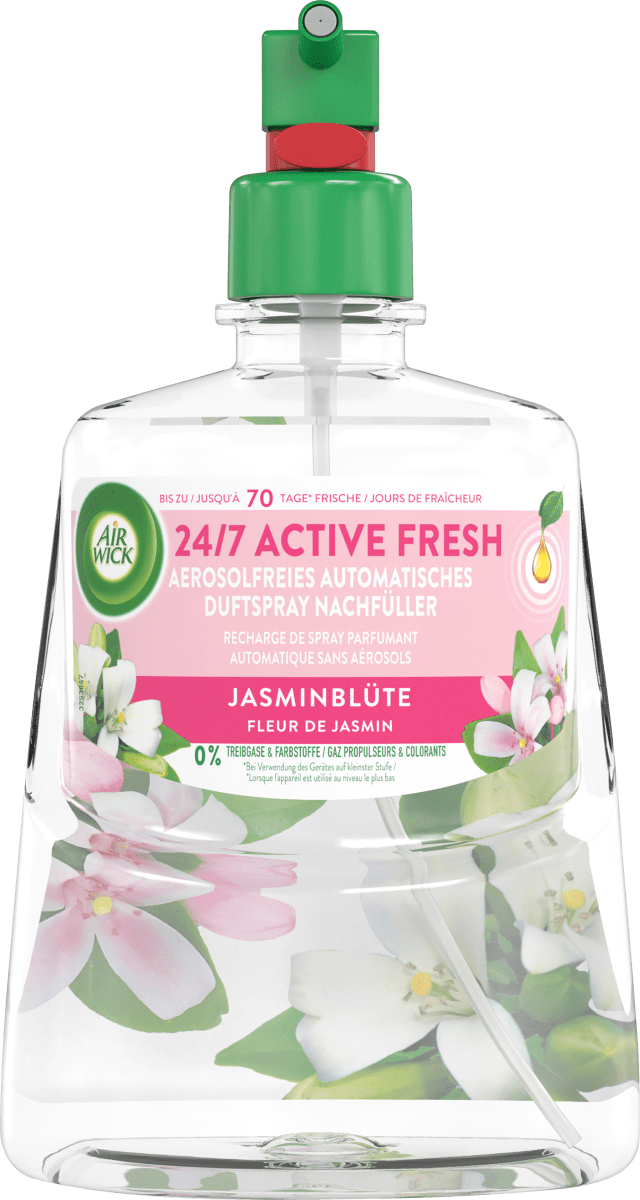 AirWick Lufterfrischer Active Fresh Jasminblüte Nachfüllpack, 228
