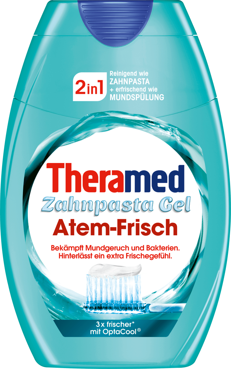 4x Theramed Zahnpasta Gel Non-Stop Weiß für 4€ (statt 8€)