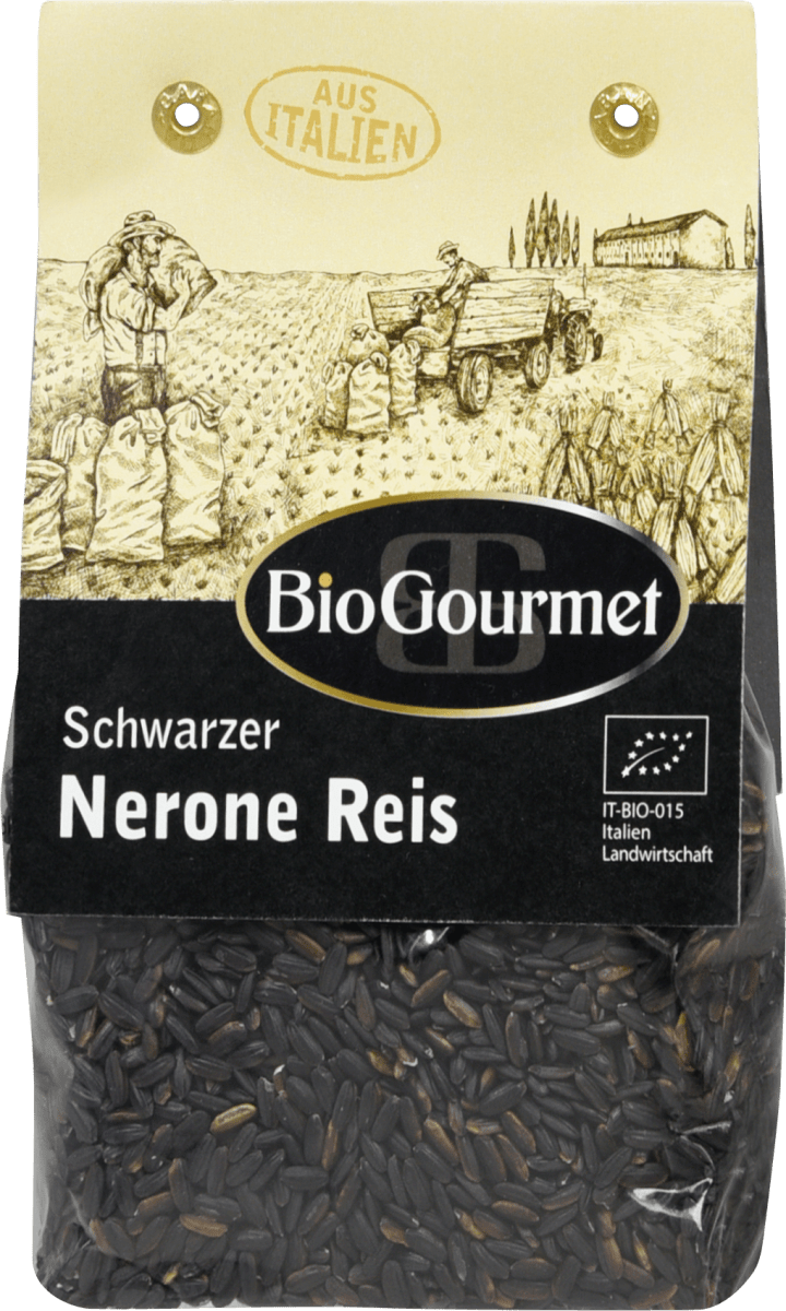 BioGourmet Schwarzer Nerone Reis, 300 g dm Dauerpreis Immergünstig