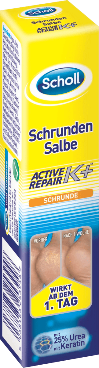 Scholl Schrundensalbe Active Repair K+, 25 ml
