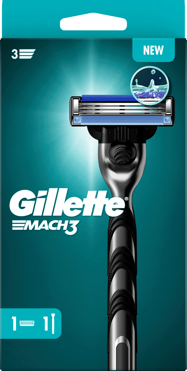 Gillette Rasierer Mach3, 1 St dauerhaft günstig online kaufen