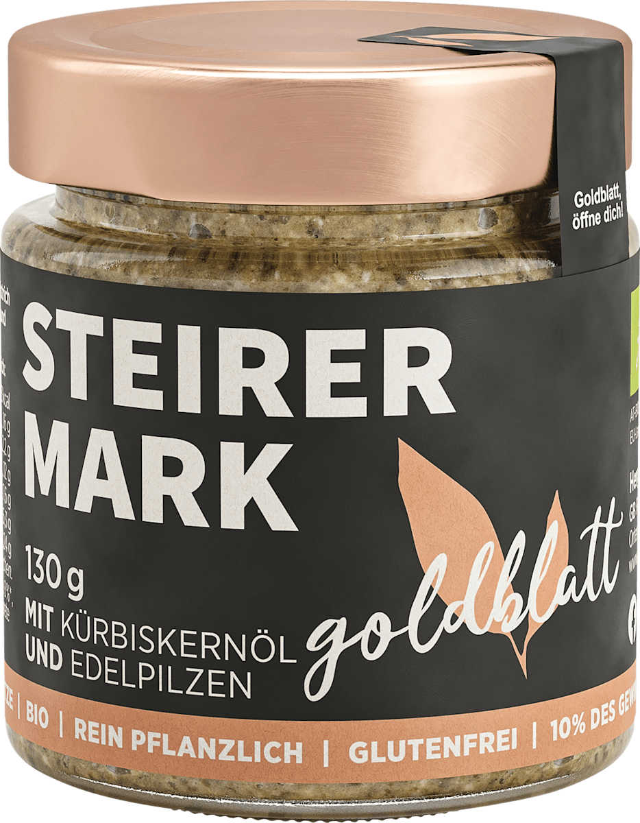 goldblatt Brotaufstrich Steirermark, 130 g dm Dauerpreis Immergünstig