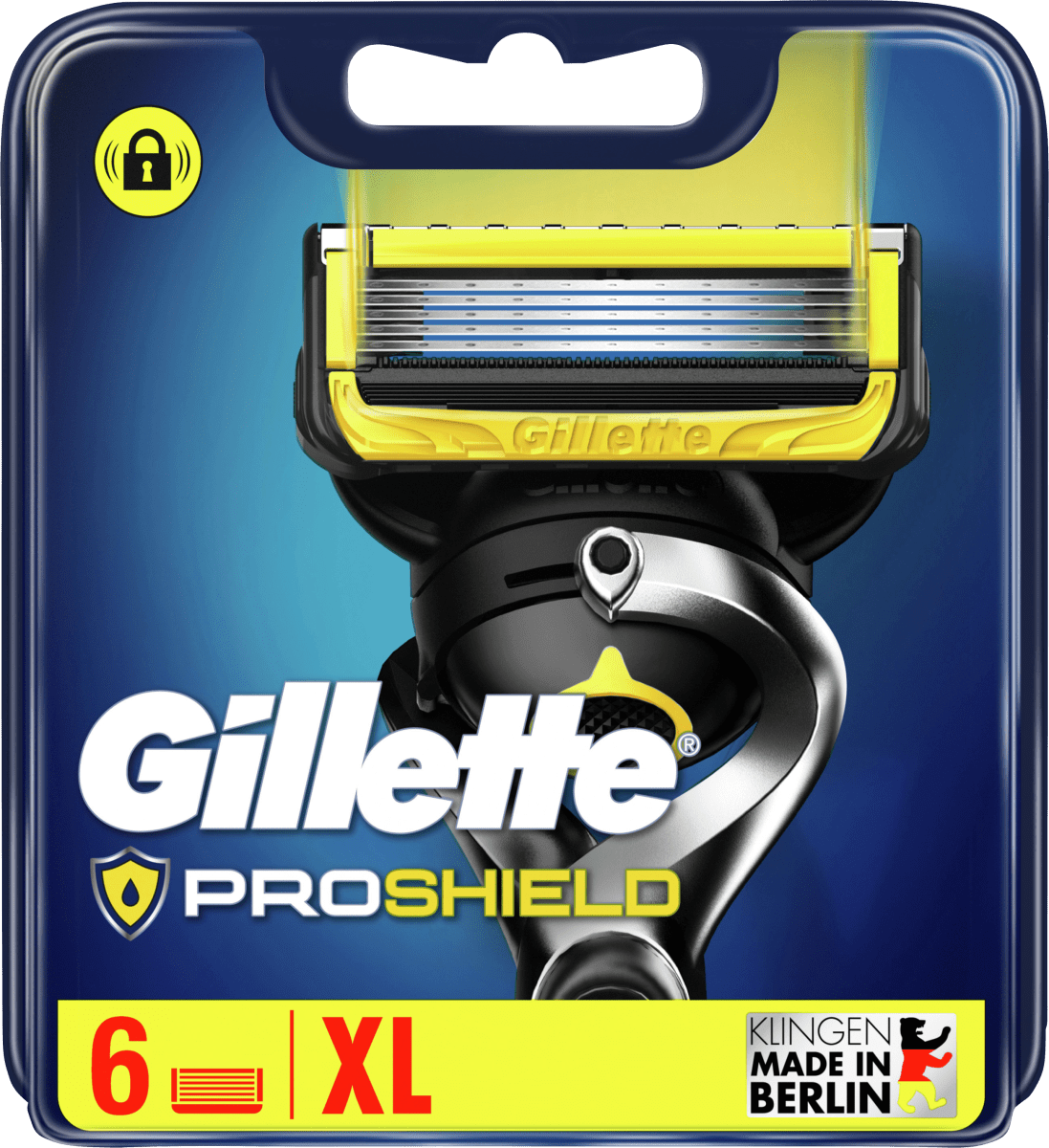 Pack XL 6 Lames Gillette ProShield - Recharges Pour Rasoir Fusion 5 - Neuf