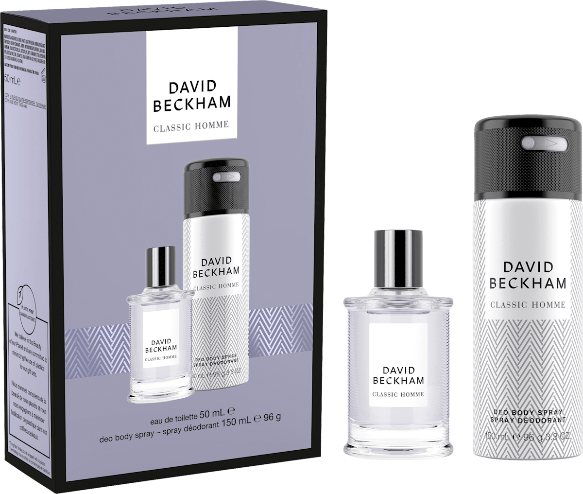 David beckham 2025 classic gift set