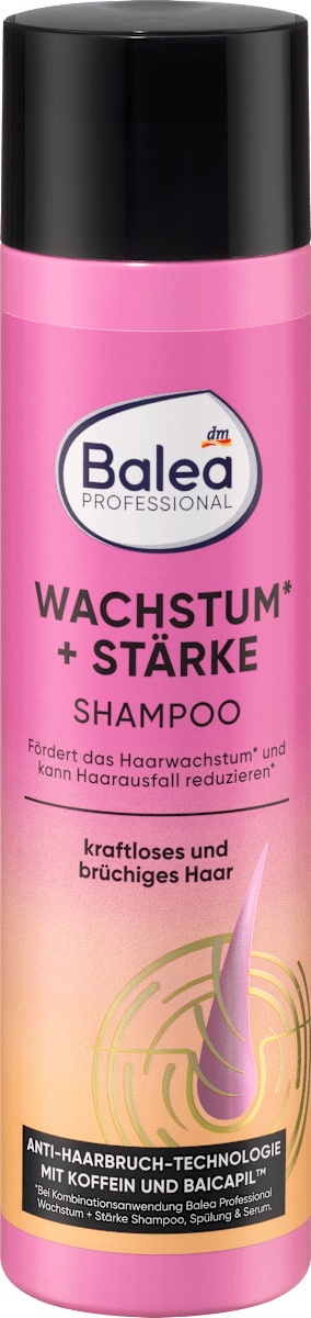 Balea Professional Shampoo Wachstum St rke 250 ml dauerhaft