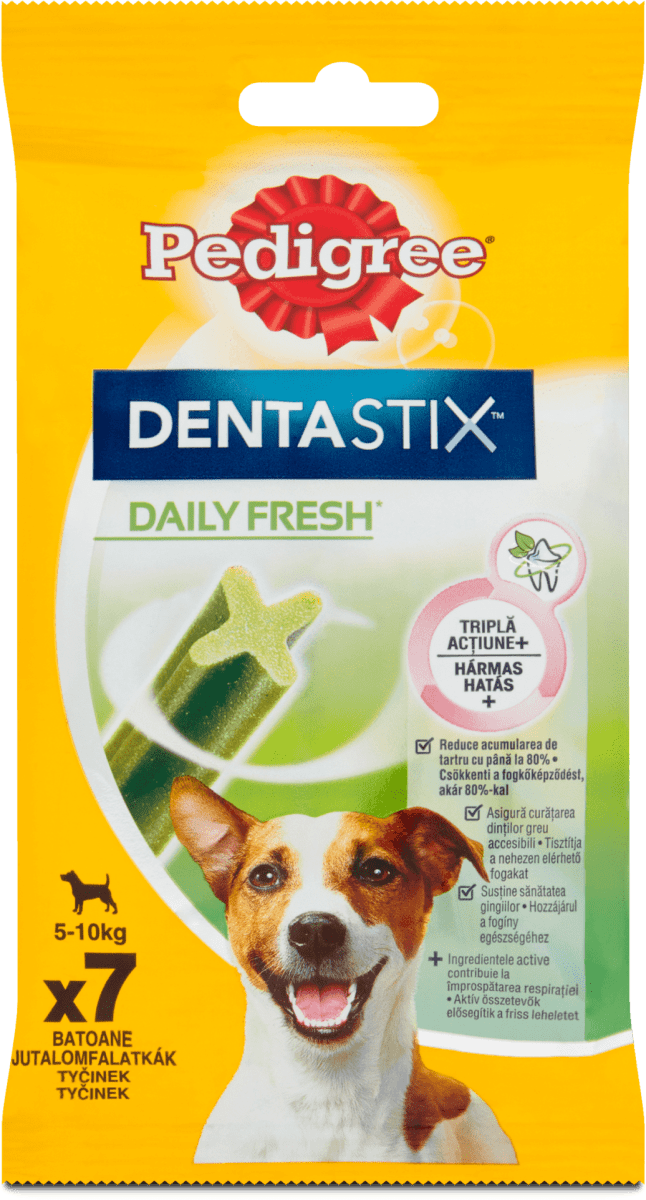Pedigree DENTASTIX small daily fresh 7 ks dm.cz