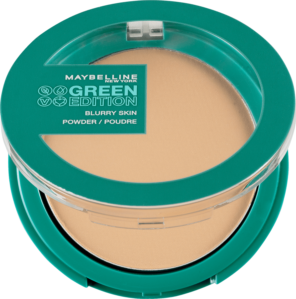 MAYBELLINE NEW YORK Green Edition matující pudr Blurry Skin 35 light, 9 g