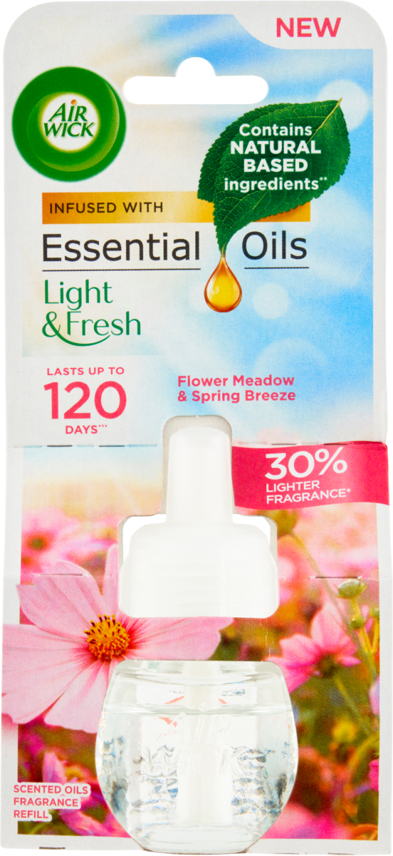 Air Wick Essential Oils Light & Fresh Flower Meadow & Spring