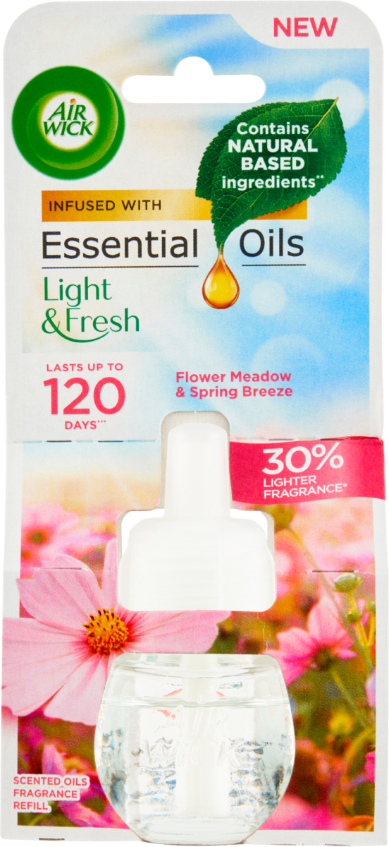 AIR WICK Essential Oils Light & Fresh tekutá náplň do elektrického