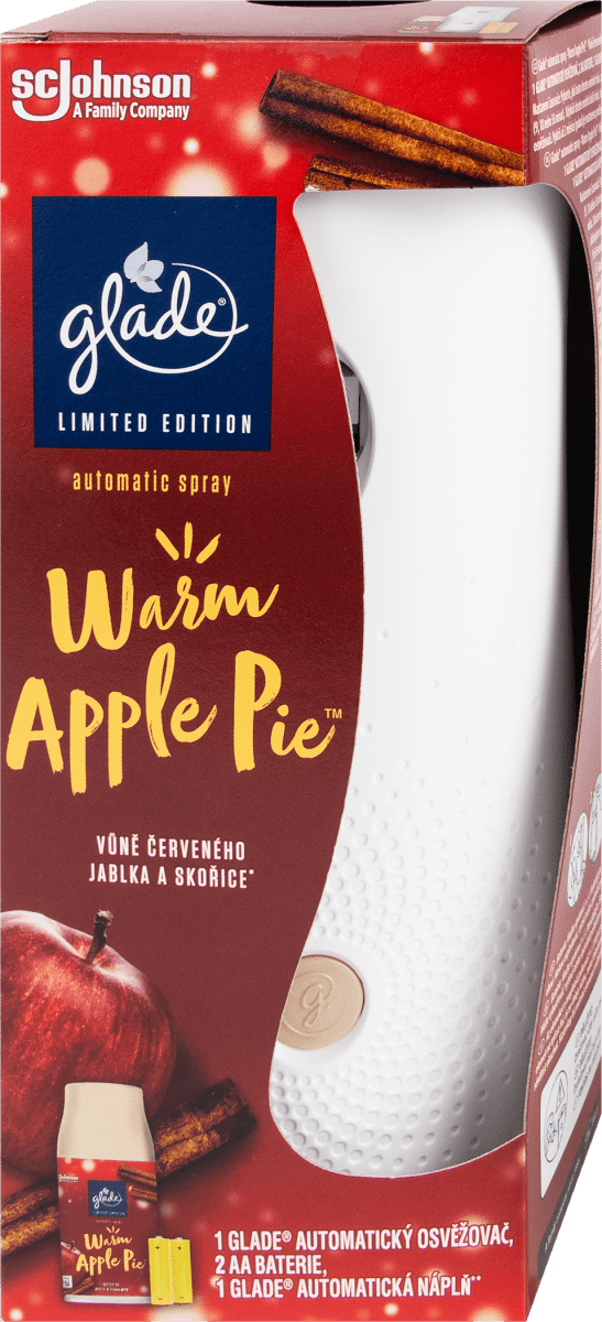 glade automatický osvěžovač vzduchu Warm Apple Pie, 269 ml