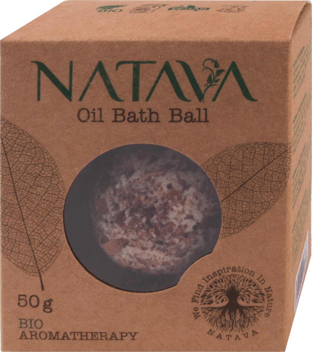 NATAVA Kúpeľová guľa Oil Bath Ball Ruža stolistá, 50 g trvalo výhodne
