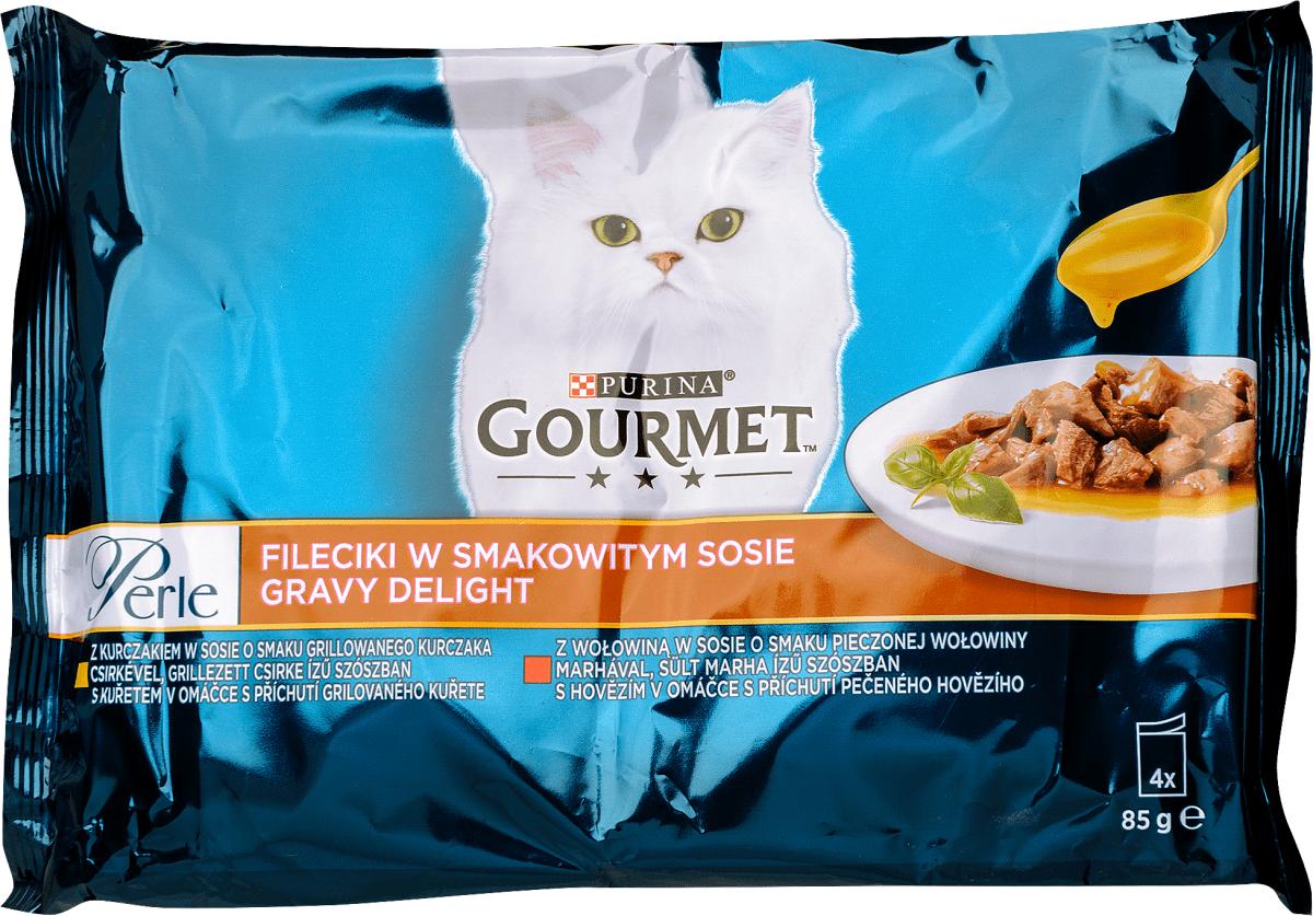 Purina Gourmet Alutasakos macskaeledel csirk vel marh val feln tt