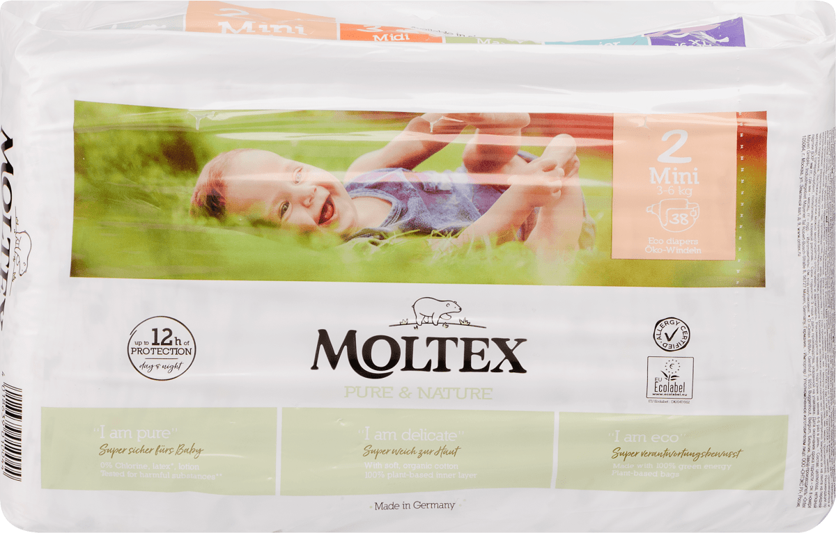 Moltex Öko pelenka 3-6kg, 38 db | dm.hu
