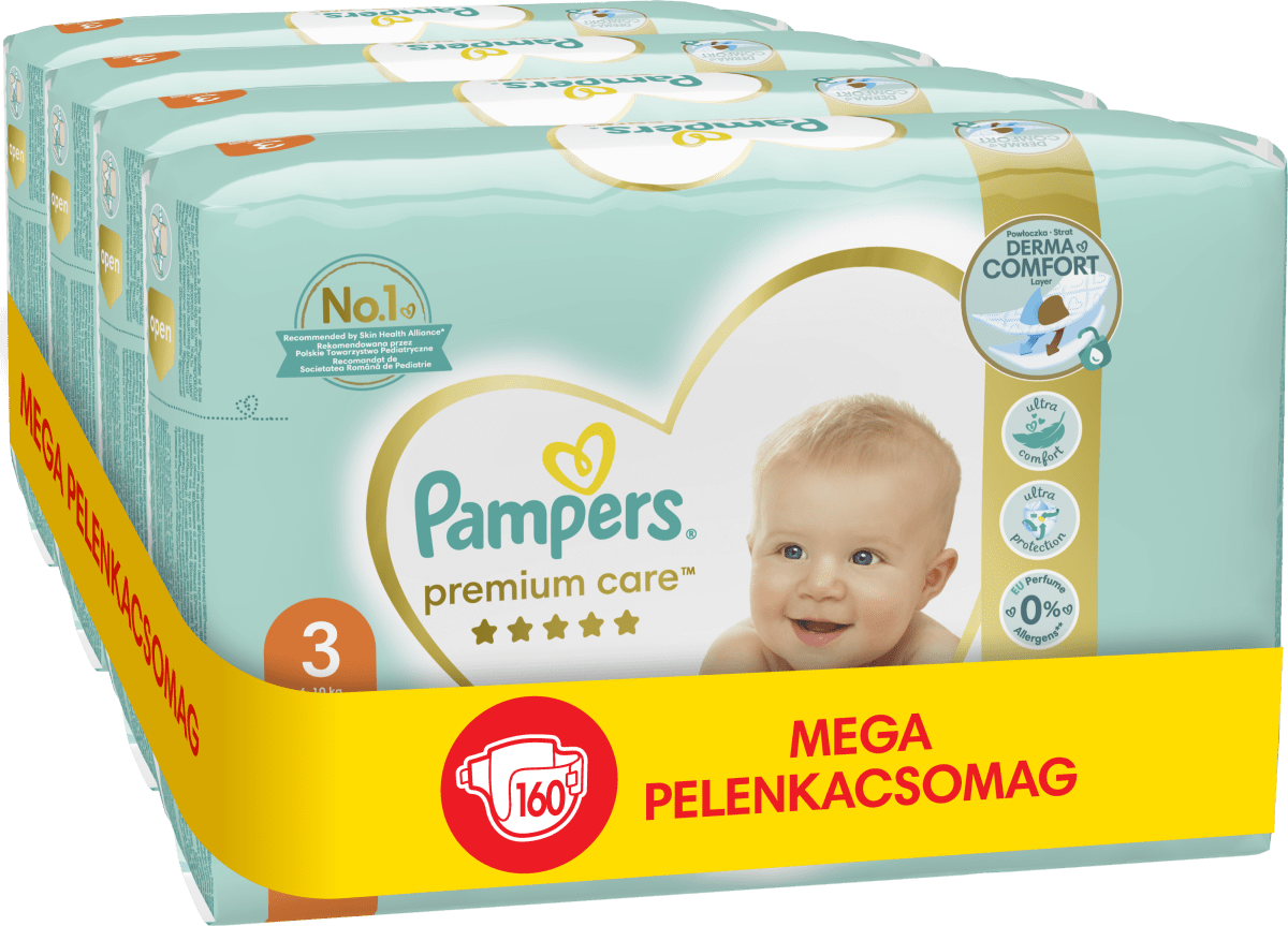 Pampers new arrivals premium dm