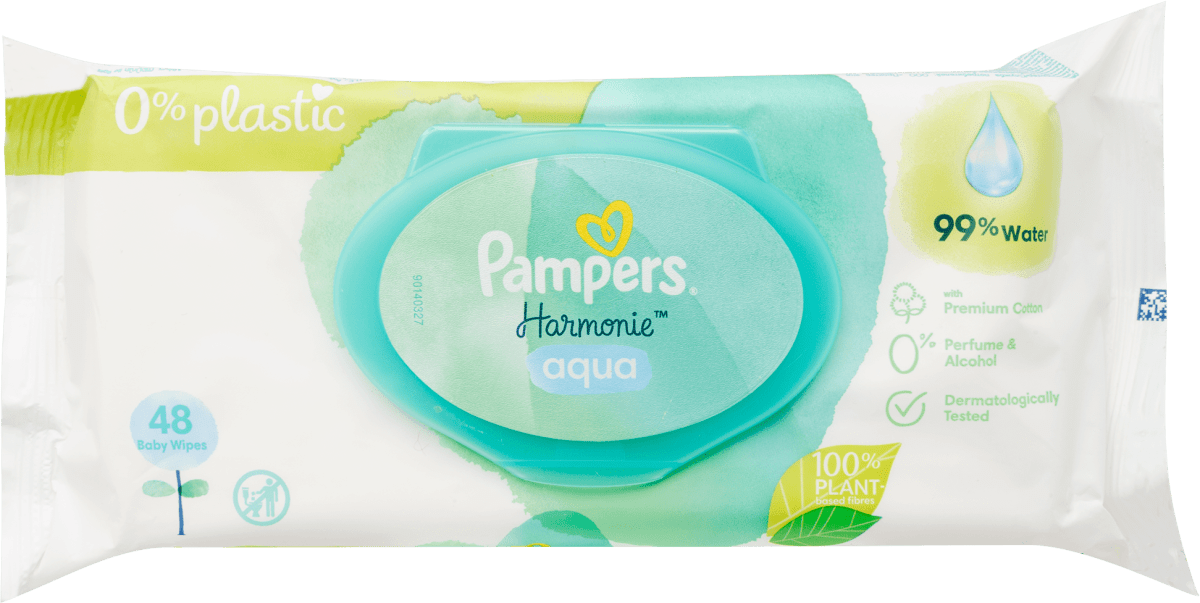 Pampers Aqua Harmonie™ Lingettes 2x48 pc(s) - Redcare Apotheke