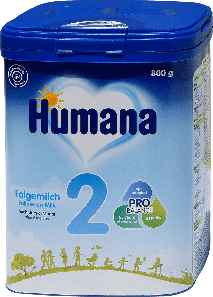 Humana ProBalance Follow-on mliječna formula 2, 6+ mj., 800 g kupujte  online po uvijek povoljnim cijenama