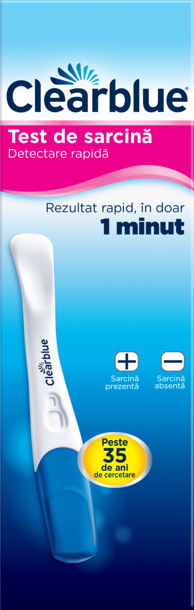 Clearblue test sale de sarcina