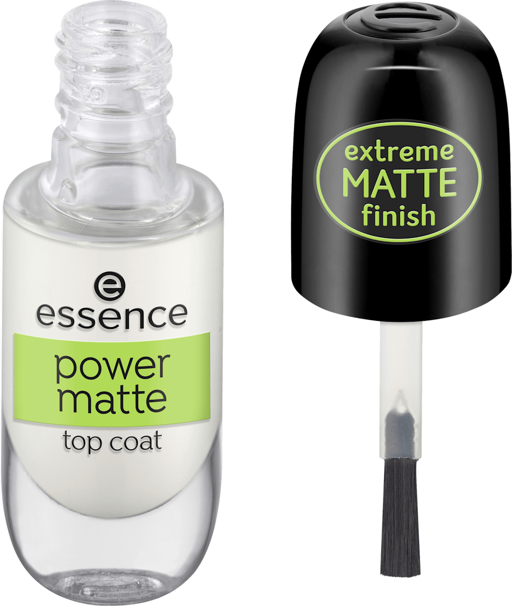 essence Top Coat Power Matte, 8 ml dm.at