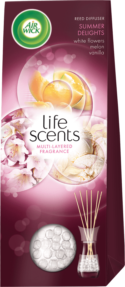 AIRWICK Ратанови пръчици Лятни наслади, 30 ml Пазарувайте трайно