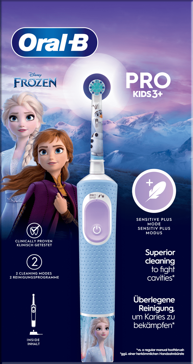 Oral-B Spazzolino elettrico ricaricabile Pro kids 3+ Frozen, 1 pz Acquisti  online sempre convenienti