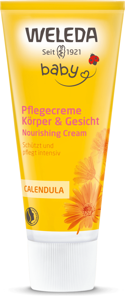 WELEDA baby Хидратиращ крем с невен за бебета и деца, 75 ml Пазарувайте трайно изгодно онлайн