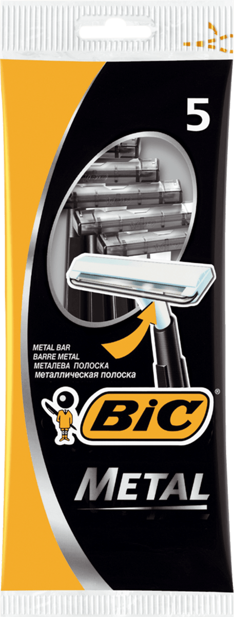 BicMatic portemine Pastel, blister de 5 pièces bij VindiQ Office