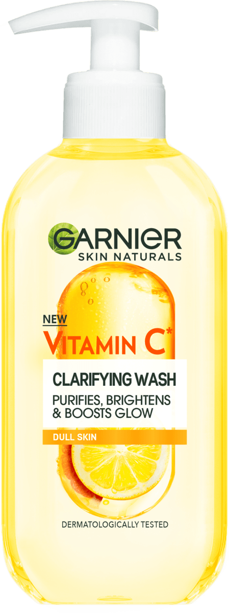Garnier Skin Naturals Почистващ гел за лице с витамин C, 200 ml ...