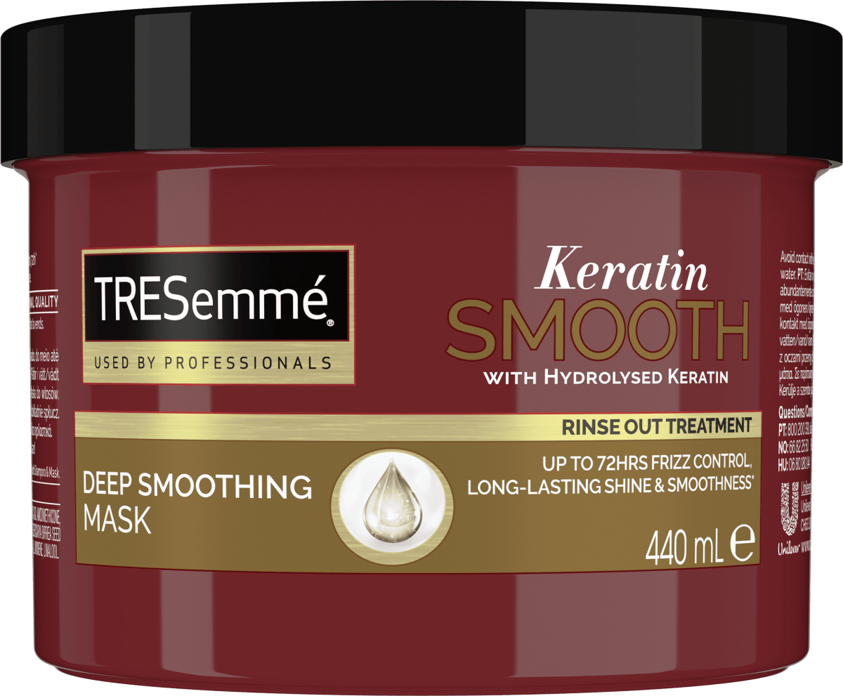 TRESemmé Маска за непокорна коса Keratin Smooth, 440 ml Пазарувайте ...