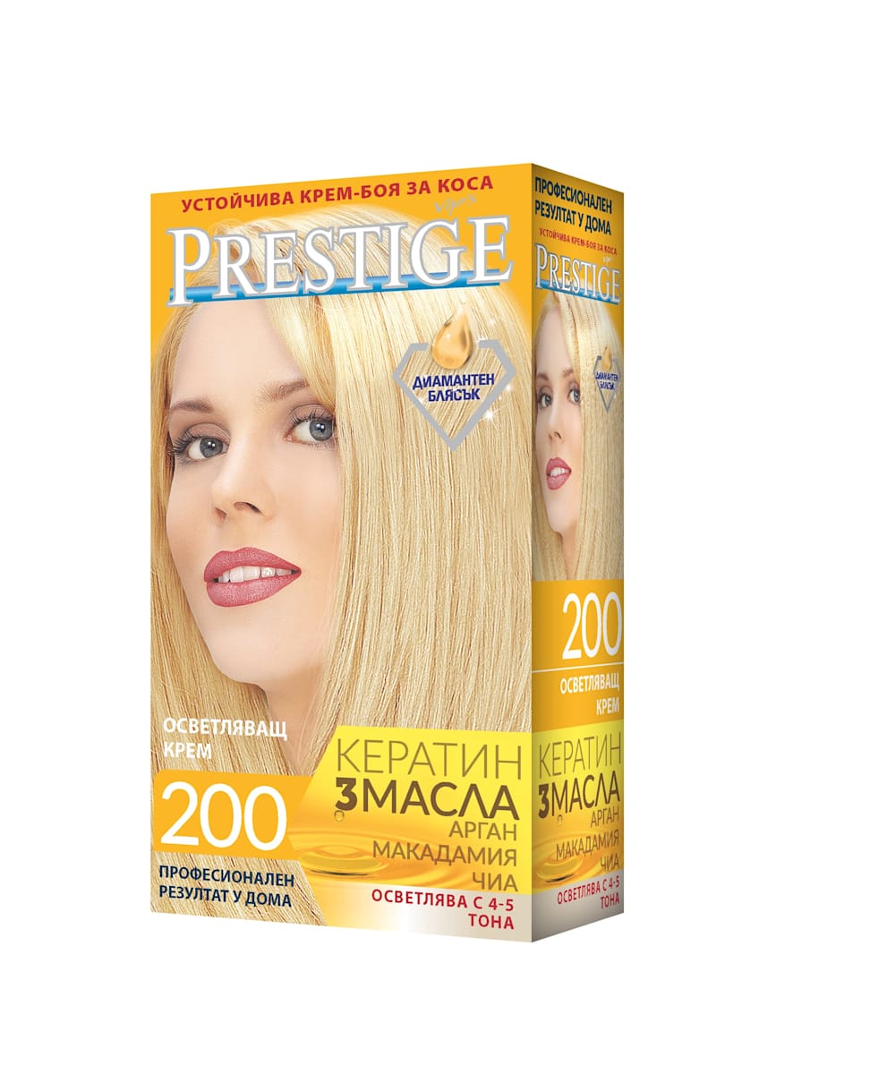 PRESTIGE Изсветляваща крем-боя за коса, Nr.200, 1 бр. | dm България