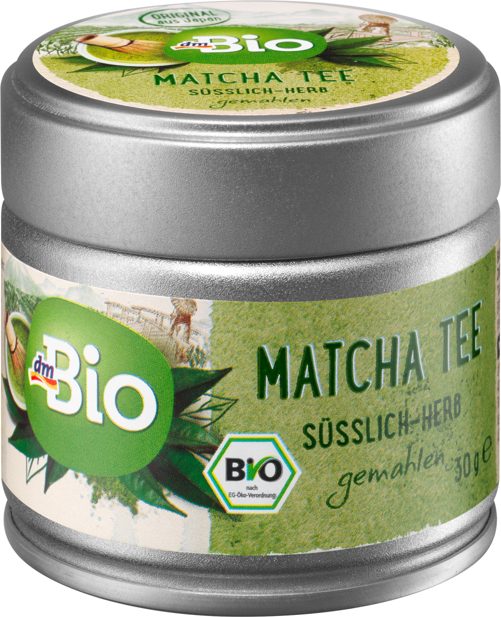 dmBio Grüner Tee Matcha, gemahlen, 30 g dauerhaft günstig online kaufen