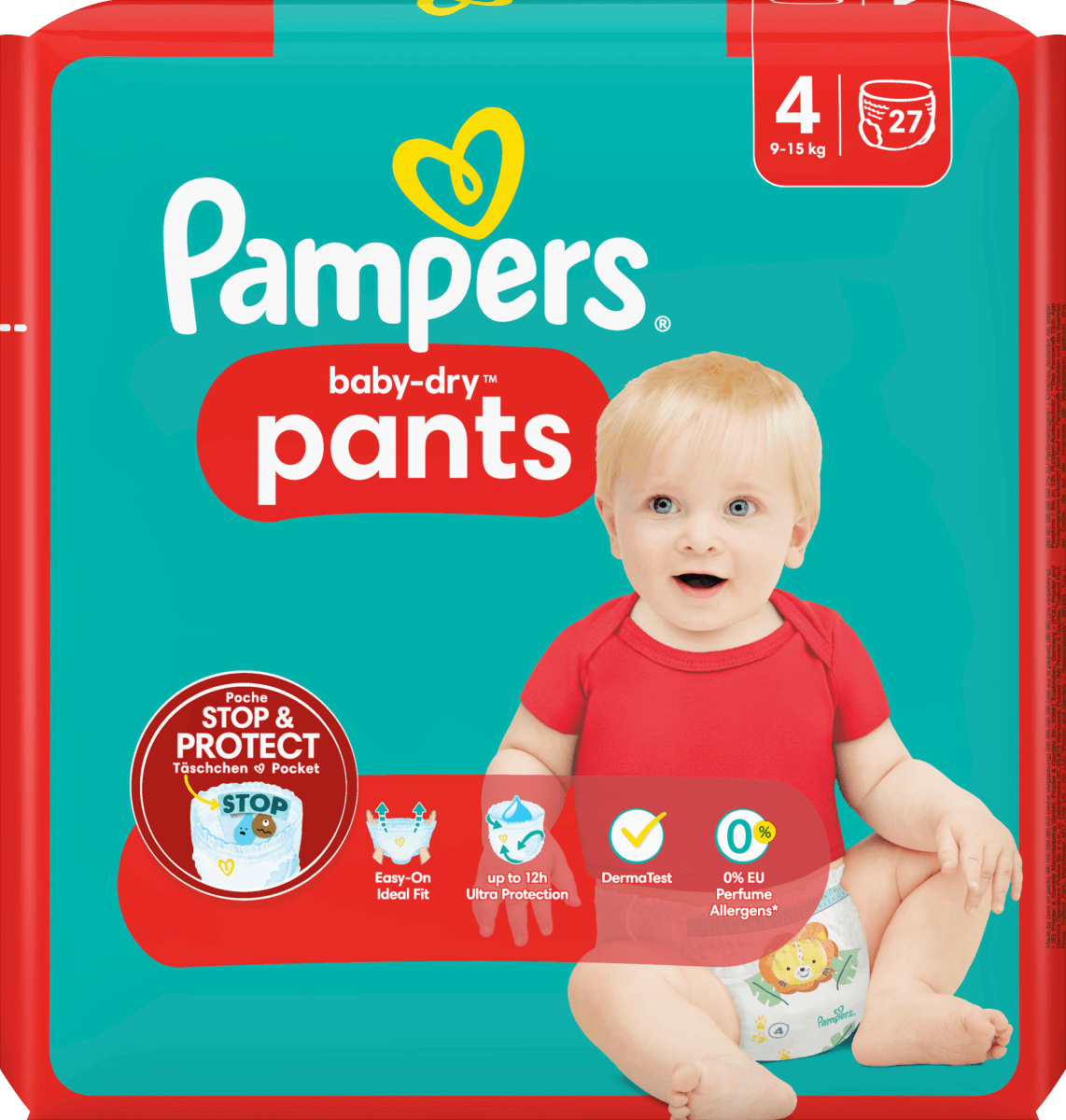 Pampers pants baby dry 4 clearance
