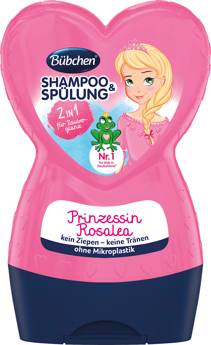 BübchenShampoo & Spülung Prinzessin Rosalea, 230 ml