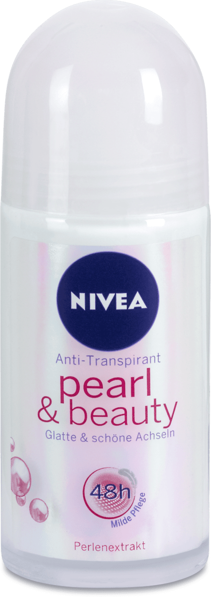 6er Pack NIVEA Pearl & Beauty Deo Roll-on – 50 Ml Pro Stück, Mit Perlenextrakt