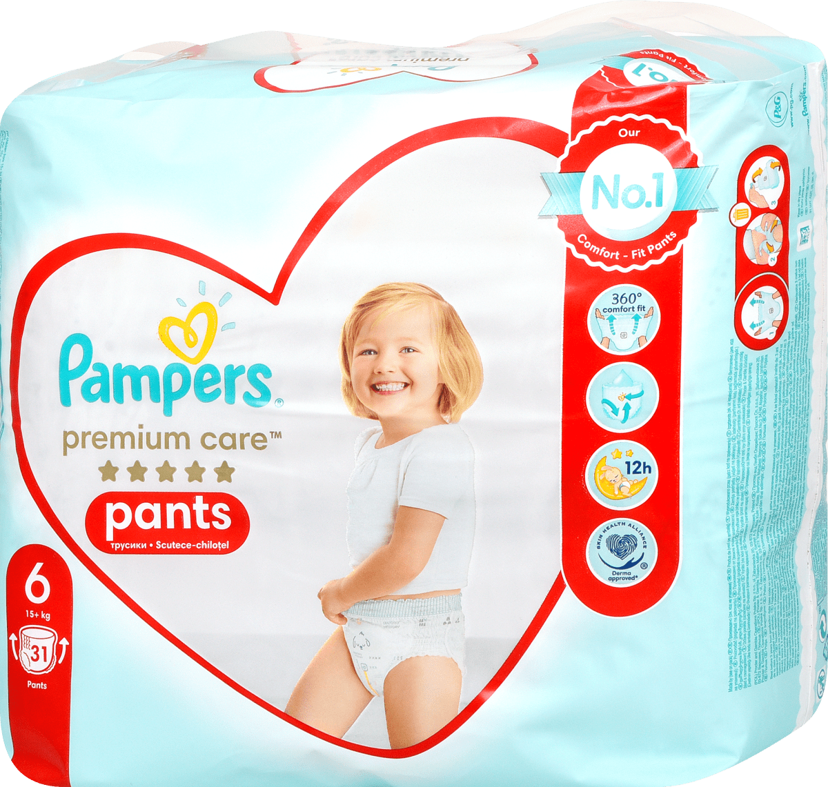Pampers premium pants 6 2025