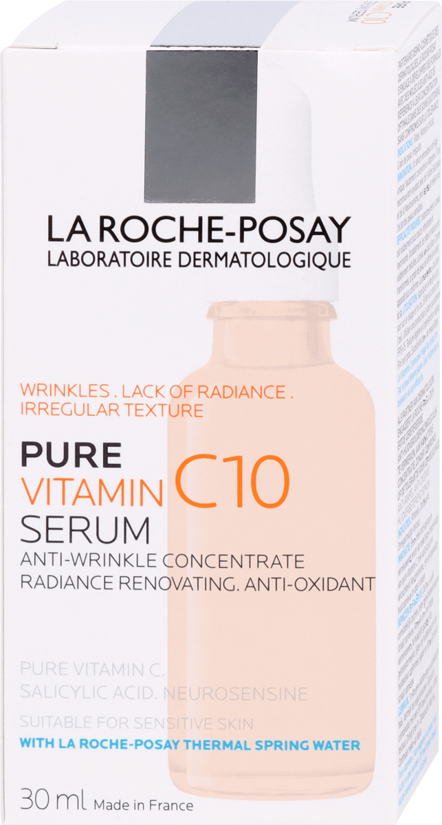 LA ROCHEPOSAY Serum za lice Pure Vitamin C10, 30 ml dm.hr