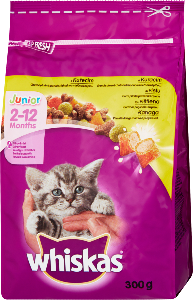 whiskas Junior suva hrana za mačiće od 212 meseci, briketi sa