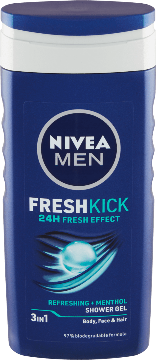 Nivea Men Fresh Kick gel de afeitar para hombre