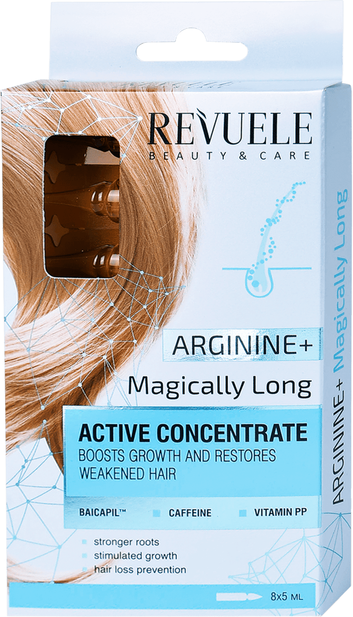 REVUELE ARGININE ampule za intenzivan rast i ja anje kose 40 ml