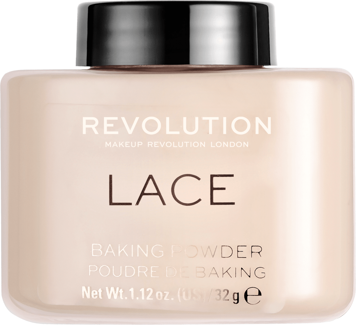 MAKEUP REVOLUTION Loose Baking Powder puder u prahu Lace, 32 g trajno