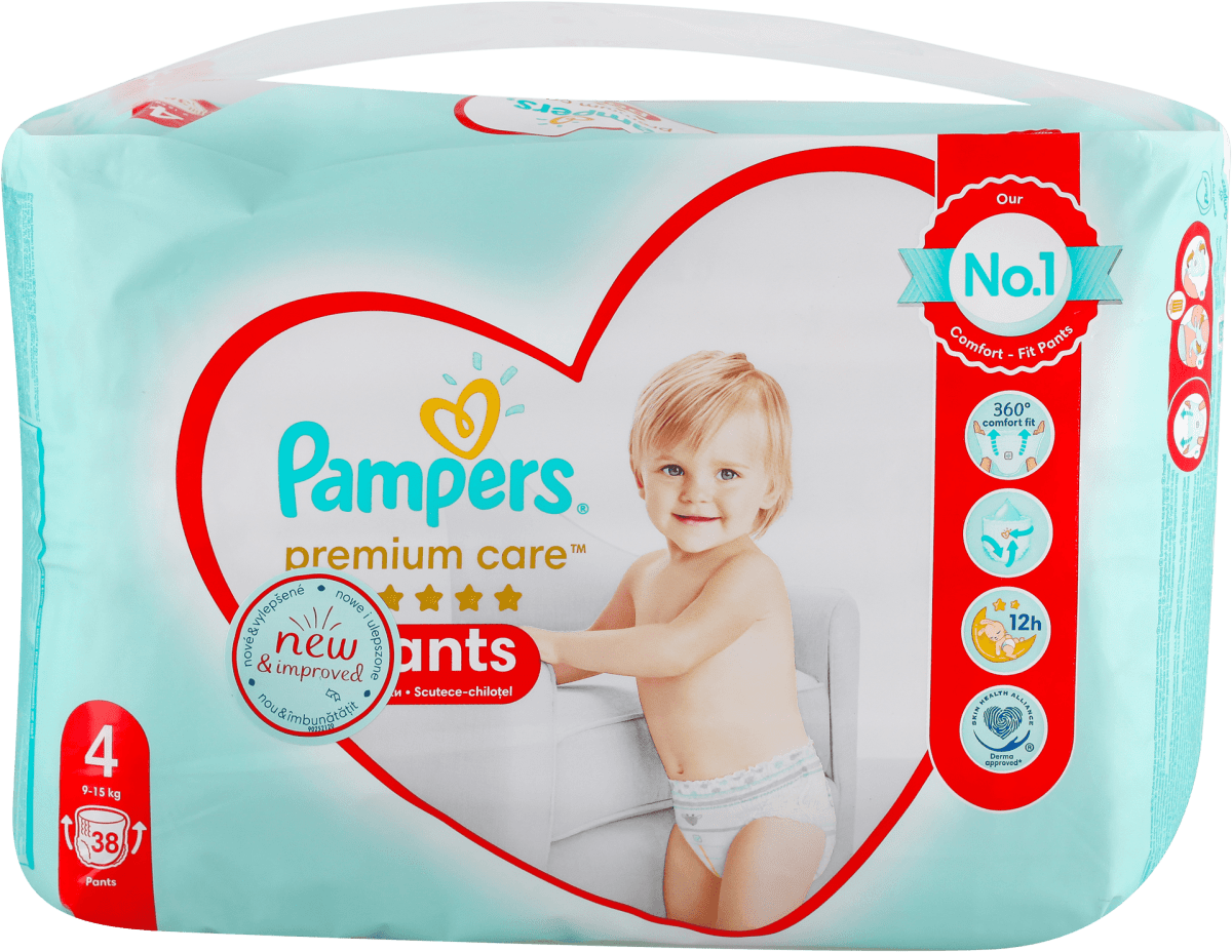 Pampers premium care 4 pants outlet